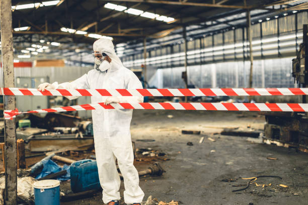 Professional Drug Lab Cleanup technician working in Marion, PA